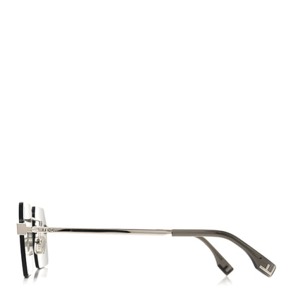 Fendi Metal Sky Rectangular Sunglasses FE40043U Black 3 of 7