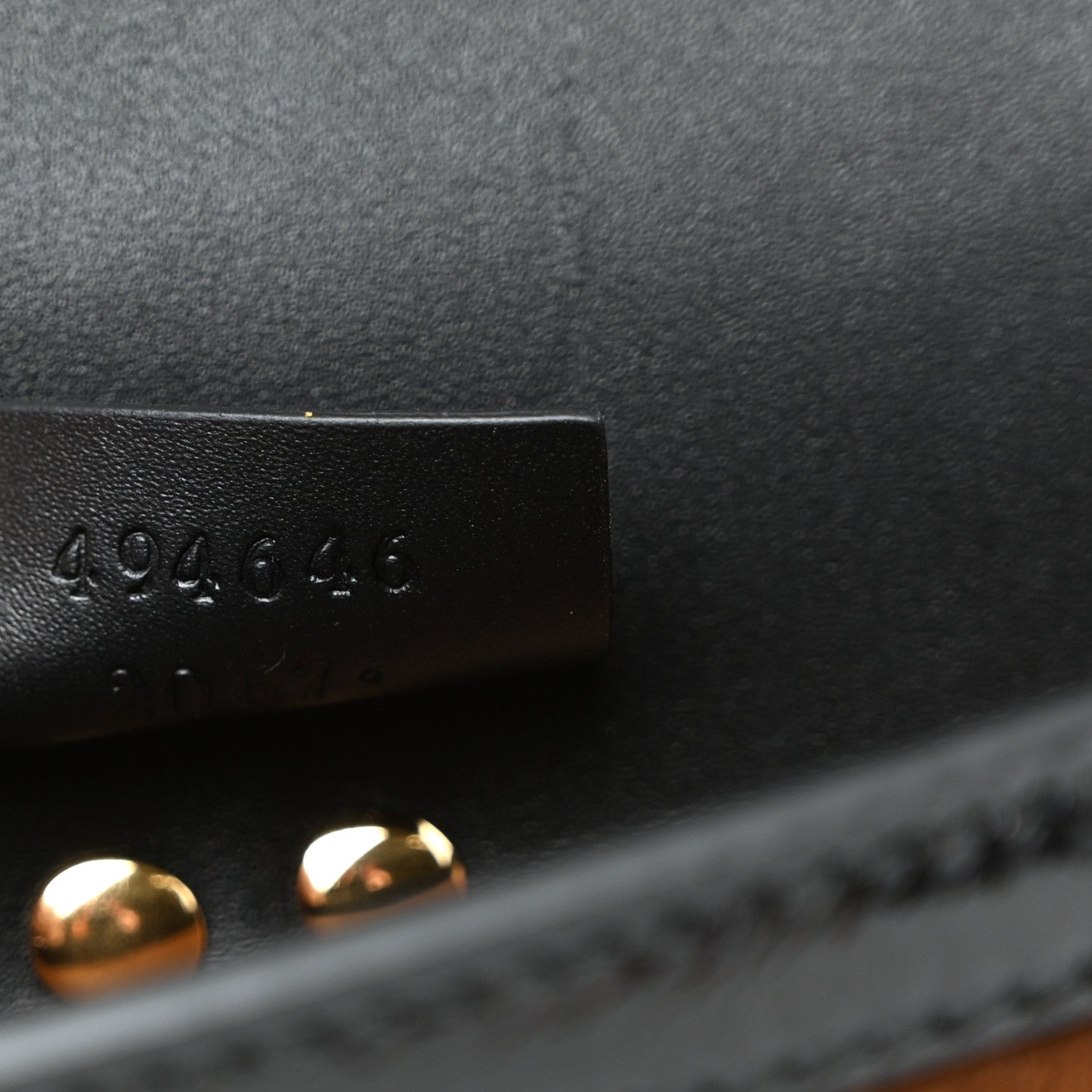 Gucci Velvet GG Monogram Web Super Mini Sylvie Chain Shoulder Bag Brown Black Oro Vecchio 7 of 10