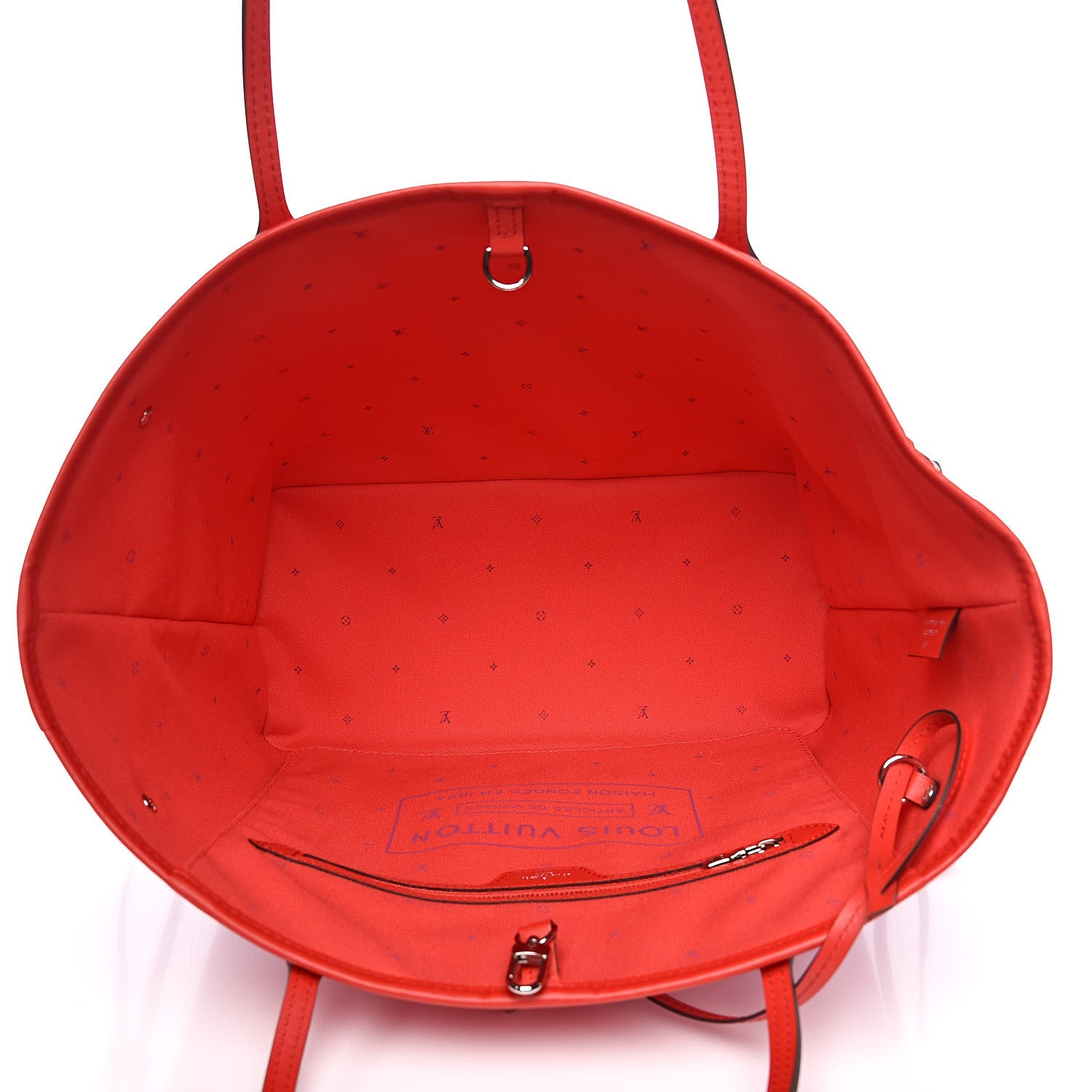 Louis Vuitton Monogram Escale Neverfull MM Rouge 5 of 9