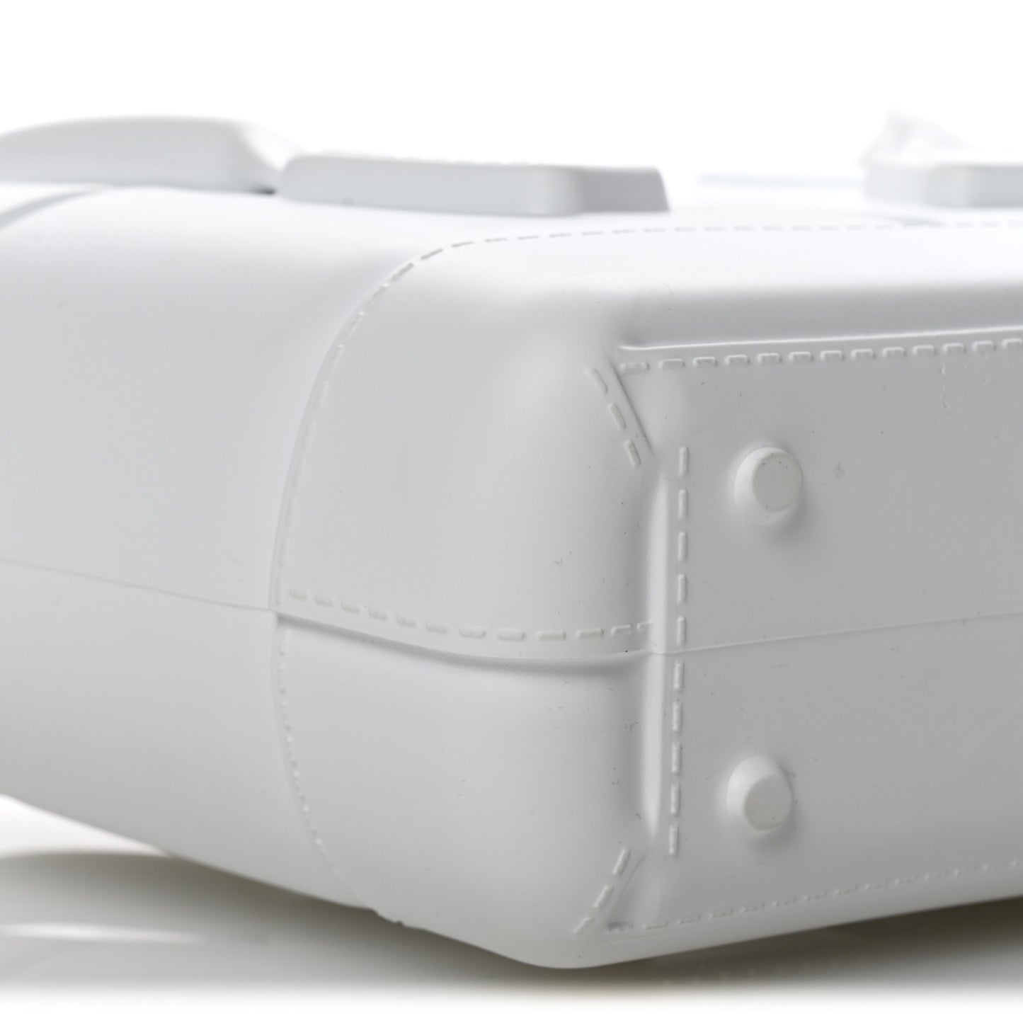 Rubber Maxi Intrecciato Mini Arco White