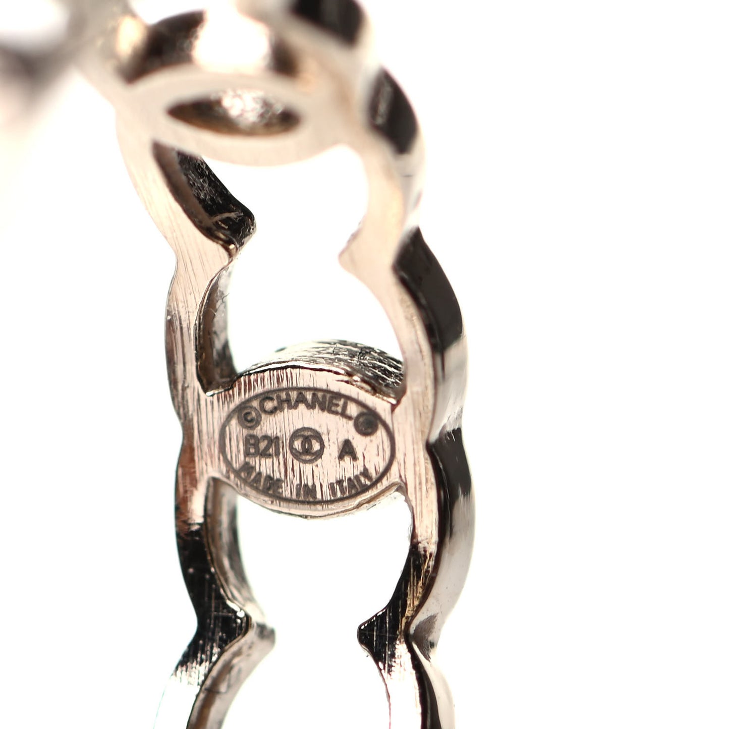 Metal CC Ring 54 6.75 Gold