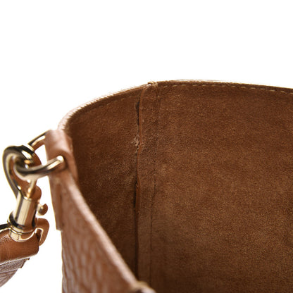 Mulberry Shrunken Calf Small Willow Tote Ginger 12 of 15