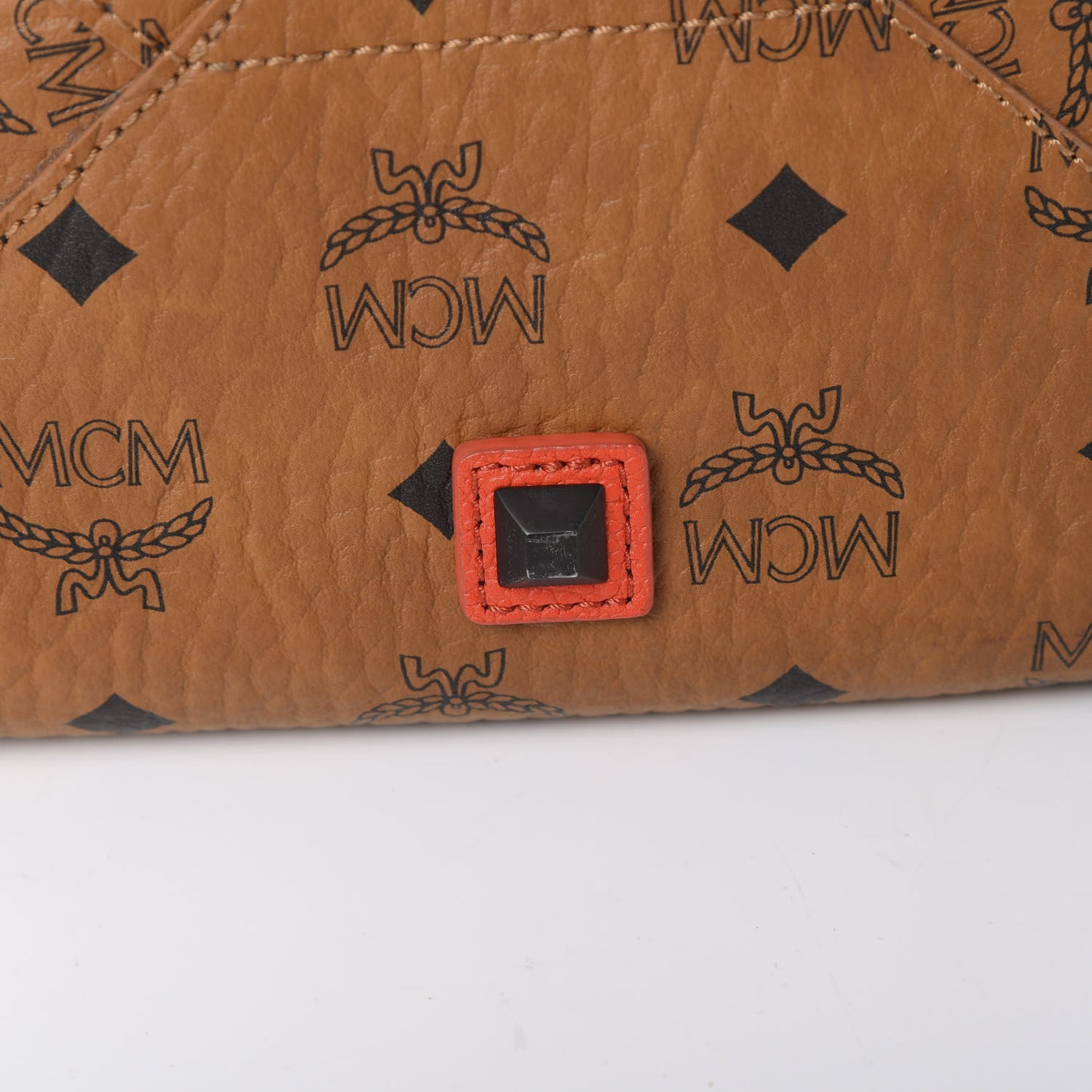 Visetos Kira Drawstring Bag Cognac Orange