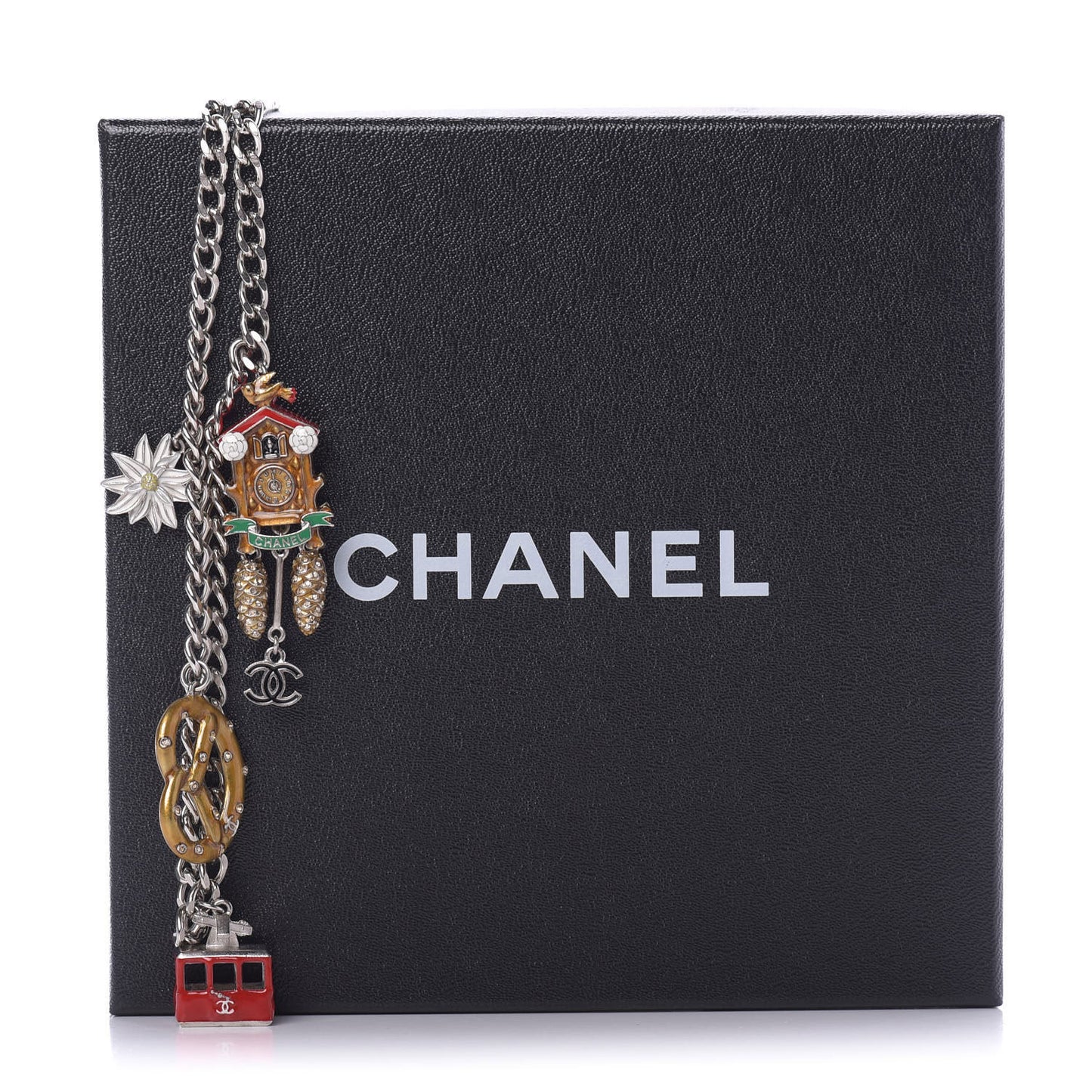 Paris Salzburg Charm Necklace Silver
