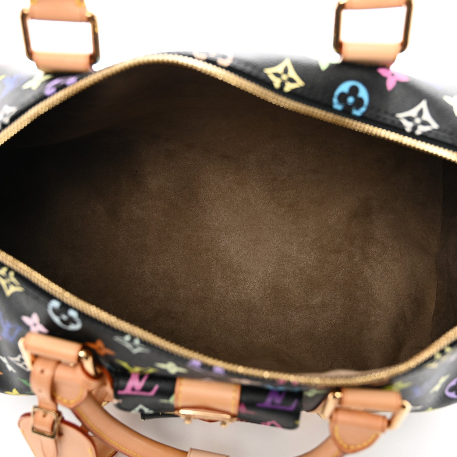 Louis Vuitton Monogram Multicolor Keepall 45 Black 3 of 11