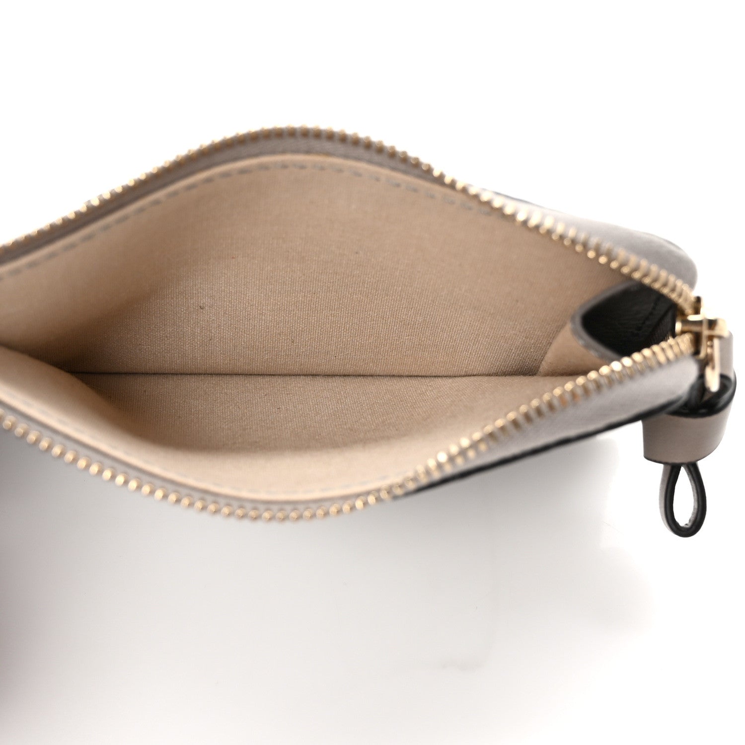 Chloe Calfskin Alphabet Purse Wallet Cashmere Grey 5 of 6