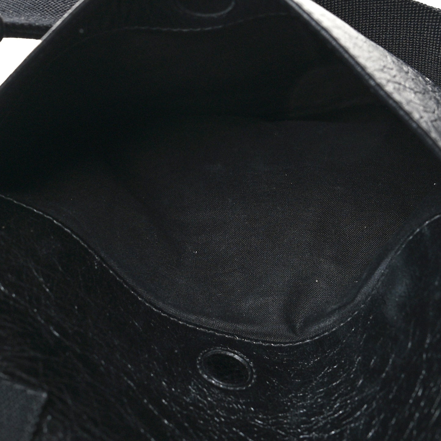 Agneau Arena Explorer Tote Bag with Strap Black