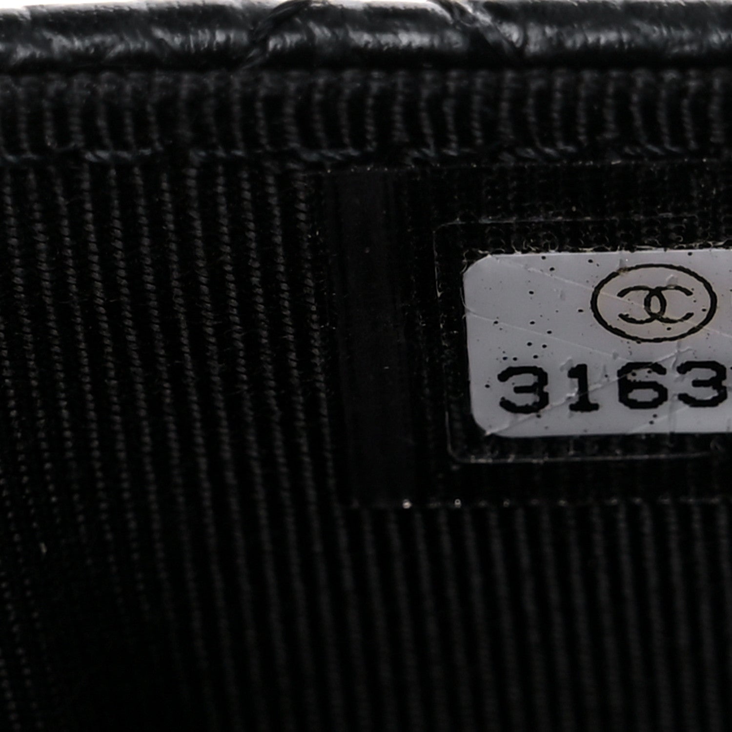 Chanel Caviar Quilted Flap Card Holder Wallet Black 8 of 19