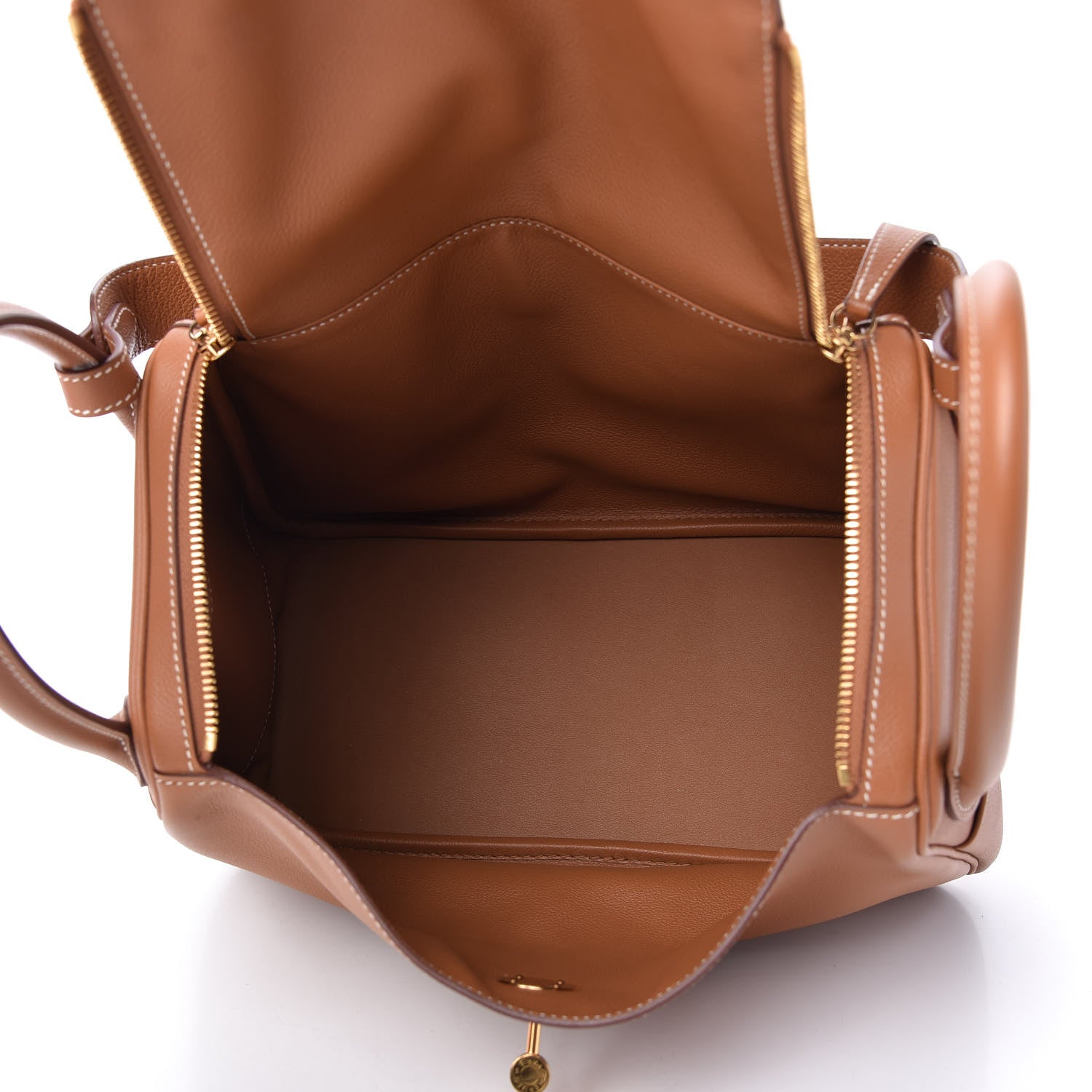 Hermes Evercolor Lindy 30 Gold 5 of 10