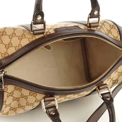 Gucci Monogram Medium Joy Boston Dark Brown 6 of 9