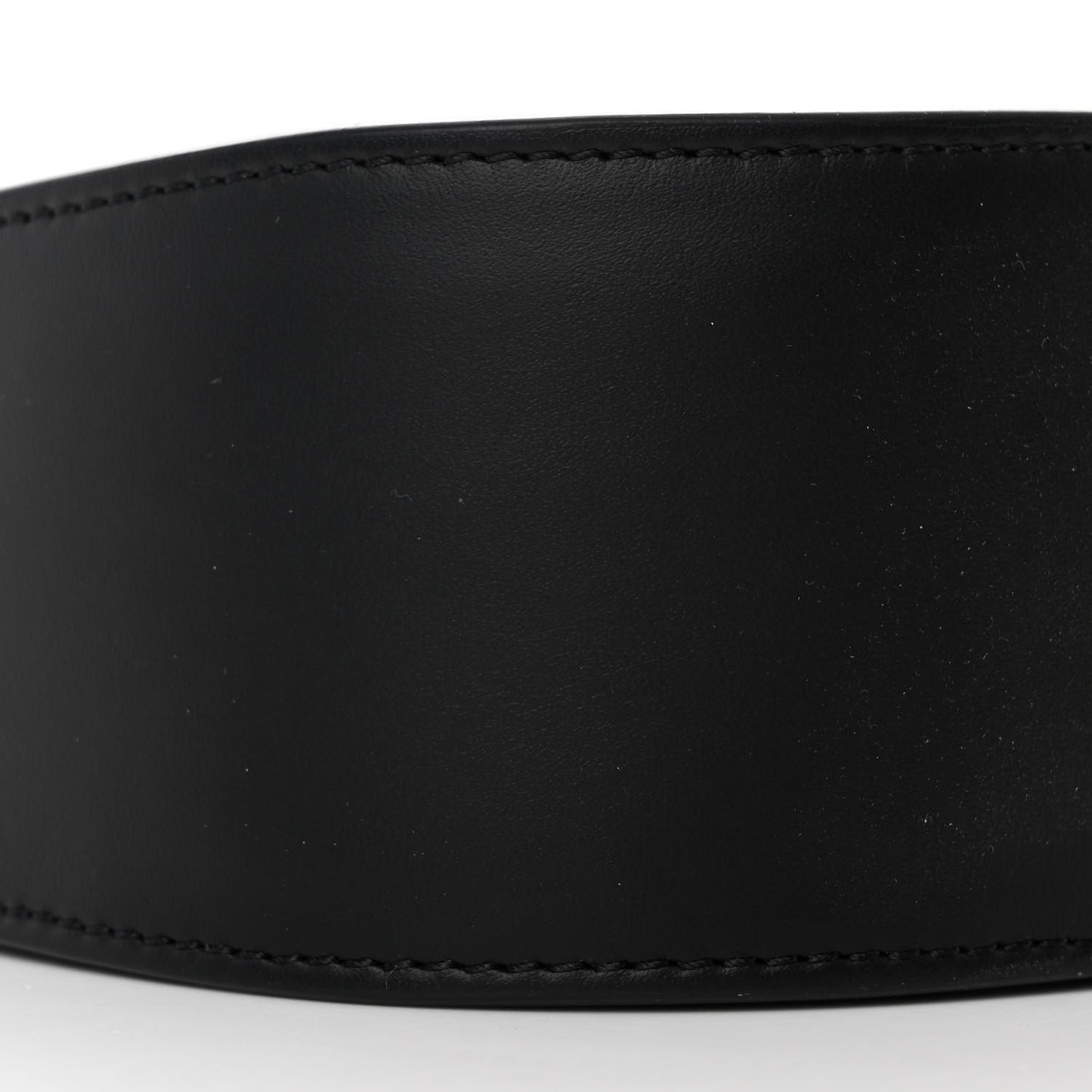 Smooth Calfskin Half Moon Shoulder Bag Black