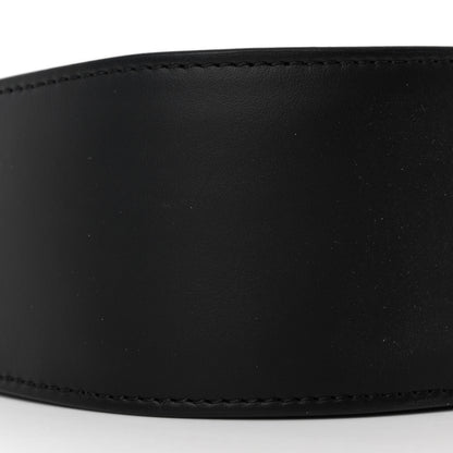 The Row Smooth Calfskin Half Moon Shoulder Bag Black 8 of 9