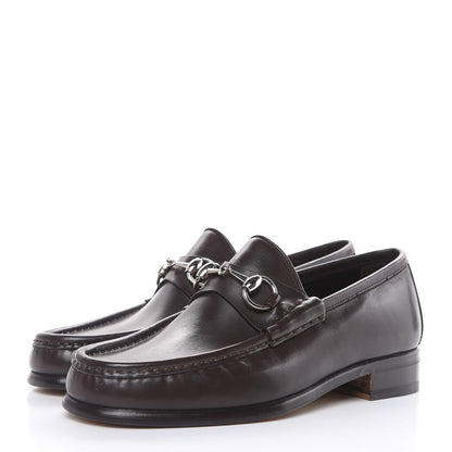 Gucci Calfskin Mens 1953 Horsebit Loafers 6 Marrone 4 of 13