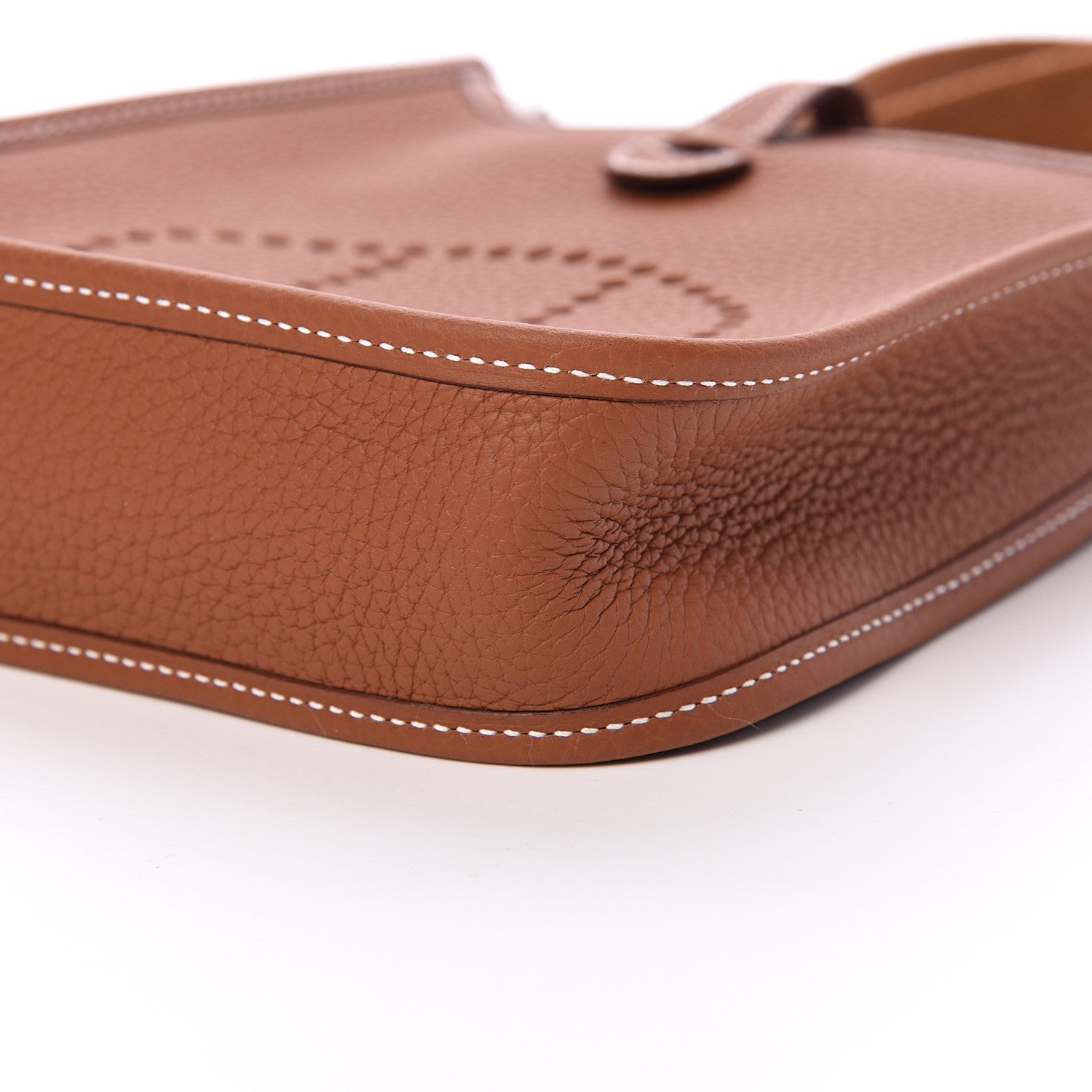 Hermes Taurillon Clemence Evelyne TPM Gold 9 of 10