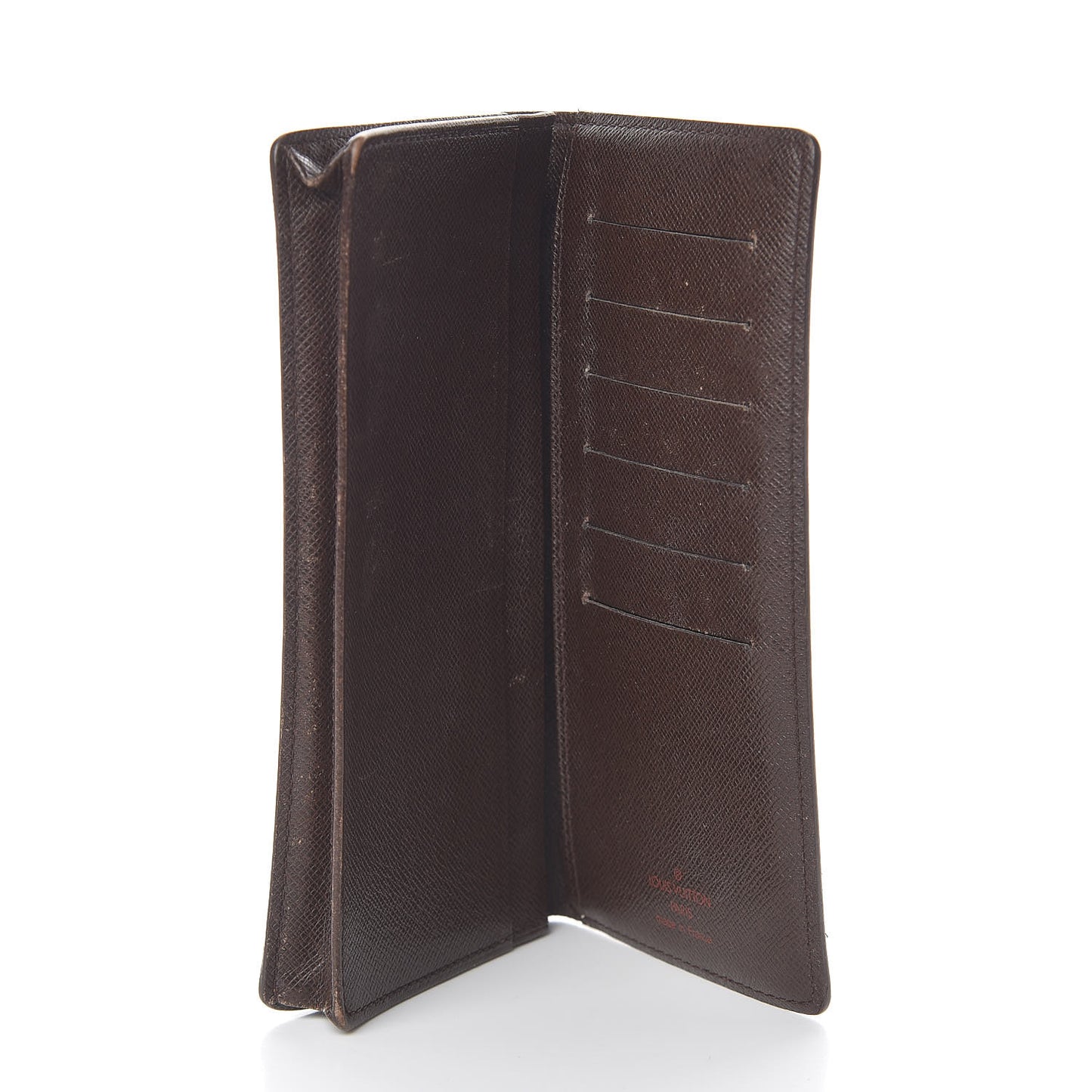 Damier Ebene Porte-Cartes Credit Yen Checkbook Wallet
