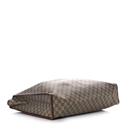 Gucci GG Plus Monogram Large Signature Web Loop Tote Brown 4 of 14