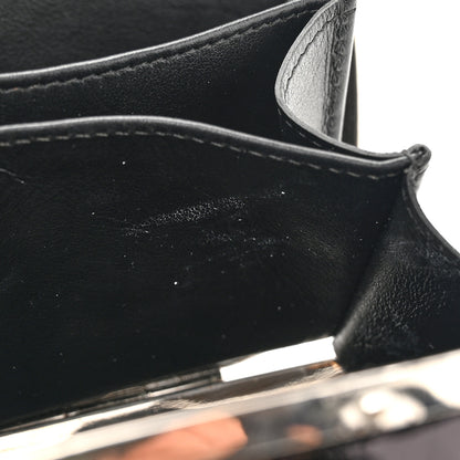 Chanel Patent Goatskin Make-Up Box Clutch With Chain  Black 13 of 16