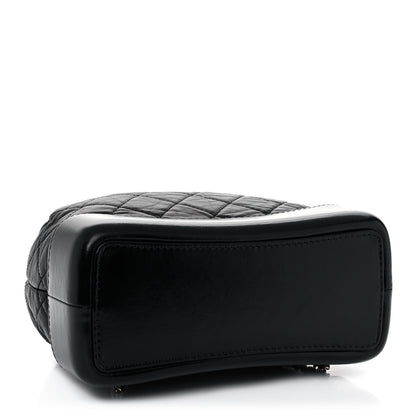 Chanel Aged Calfskin Quilted Small Gabrielle Backpack Black 4 of 10