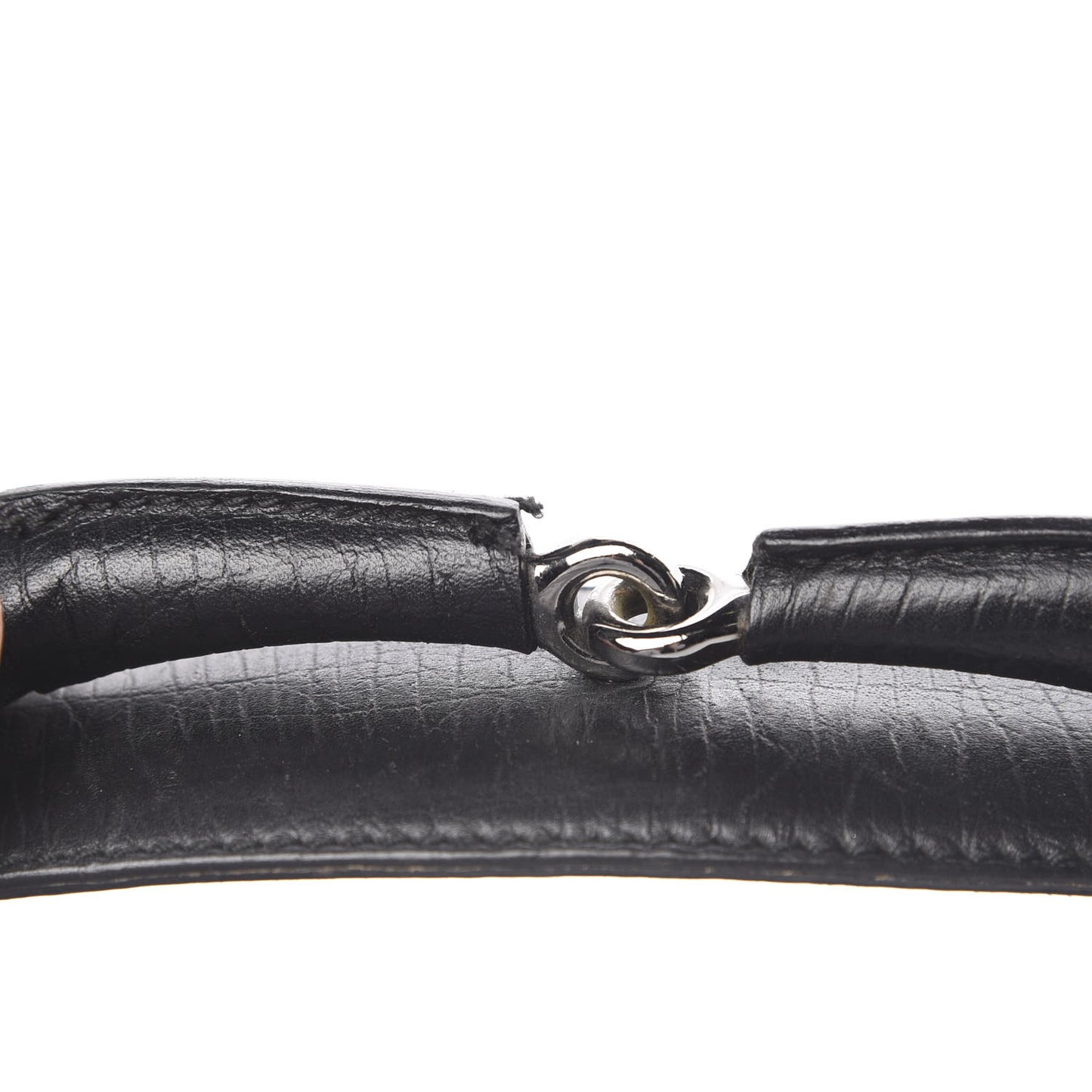 Monogram Medium Horsebit Chain Hobo Black
