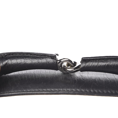 Gucci Monogram Medium Horsebit Chain Hobo Black 14 of 14
