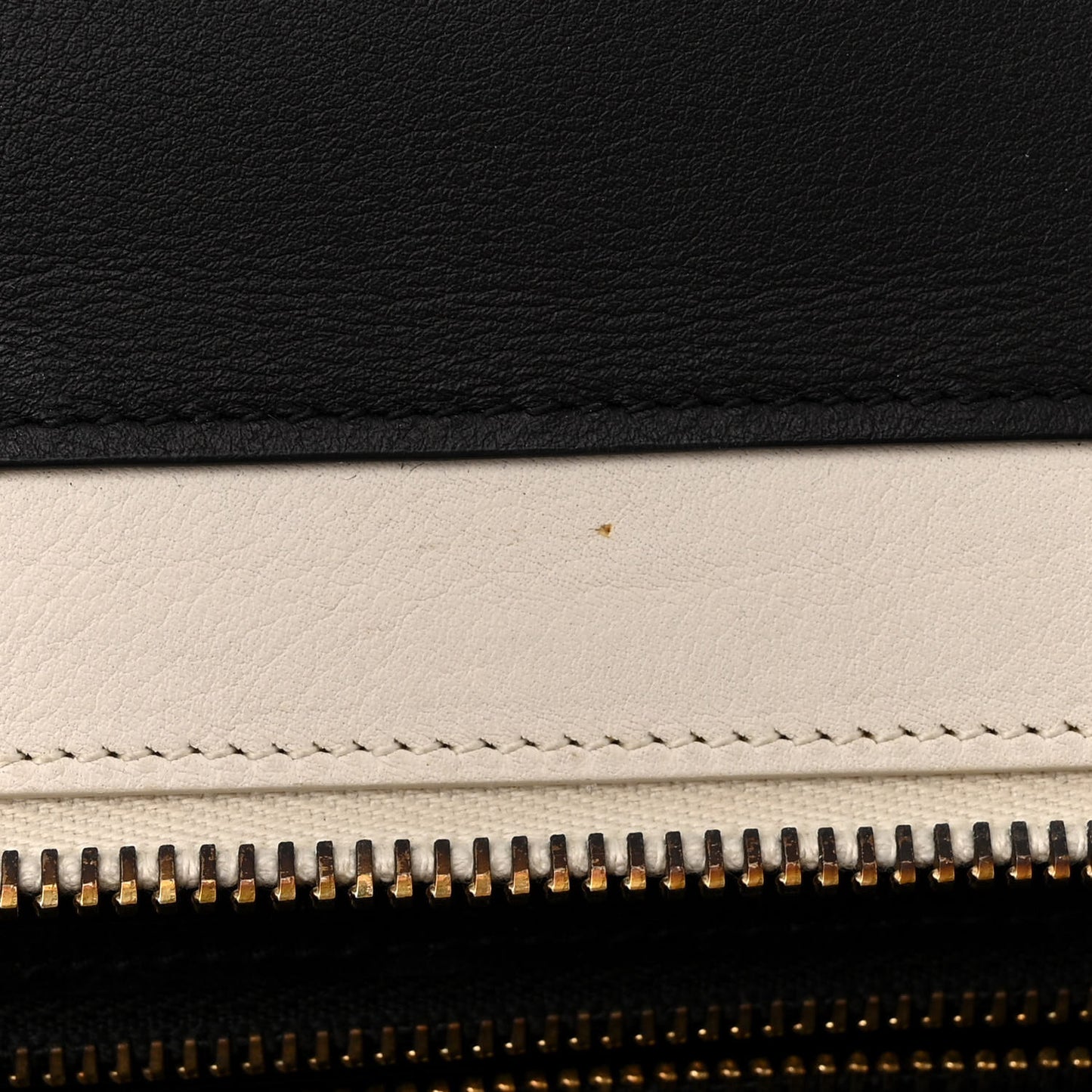 Calfskin Small Cabas Rive Gauche Bag Black Red Yellow White