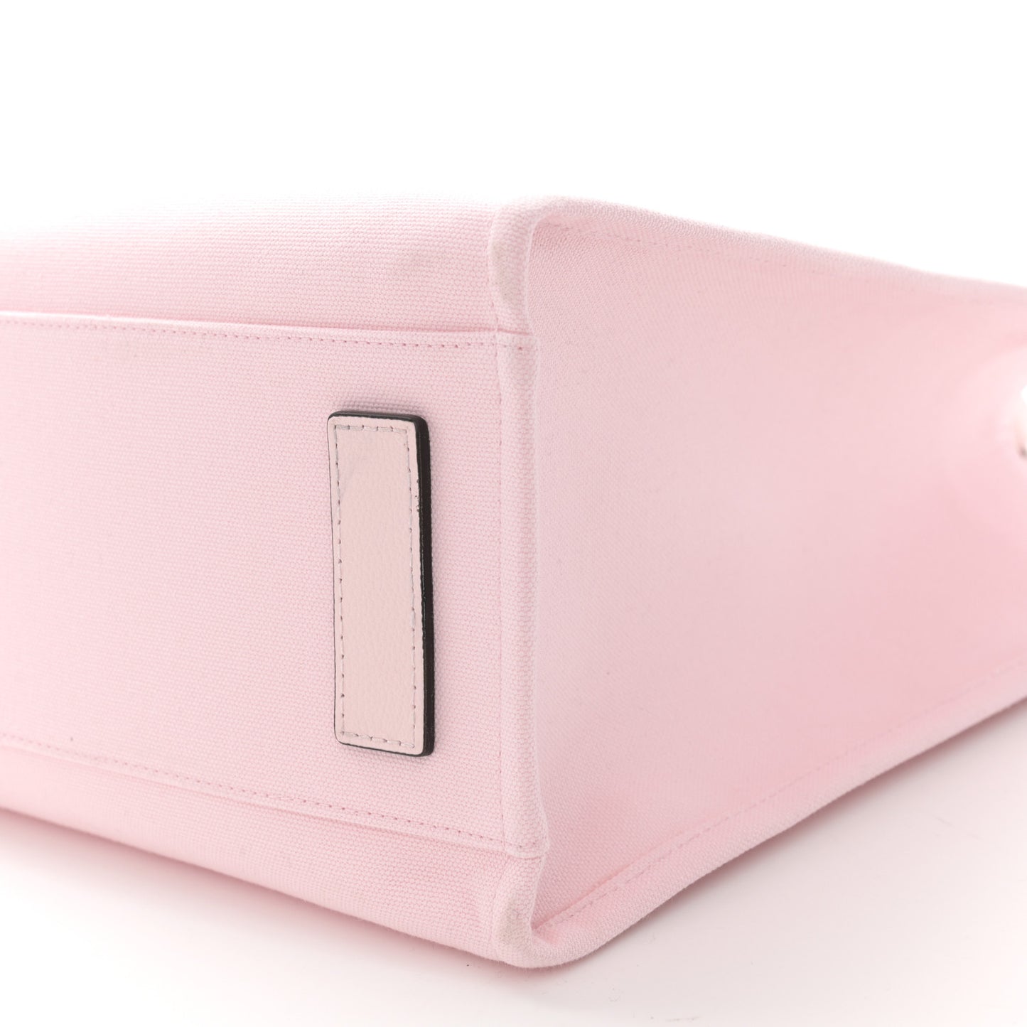 Canvas Calfskin La Medusa Tote Bag Pink