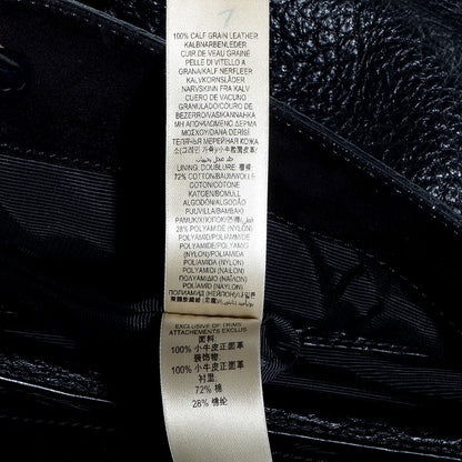 Burberry Signature Grain Medium Lindburn Hobo Black 9 of 10