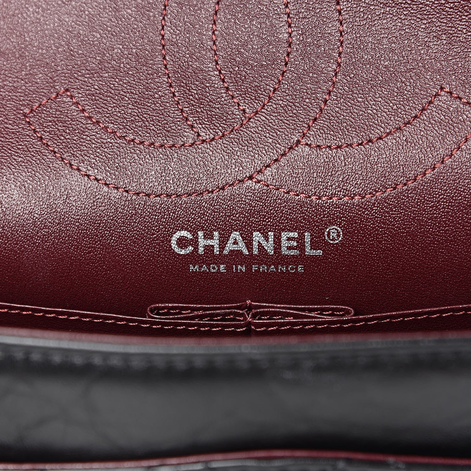 Chanel Aged Calfskin Quilted 2.55 Reissue 226 Flap Black 6 of 10