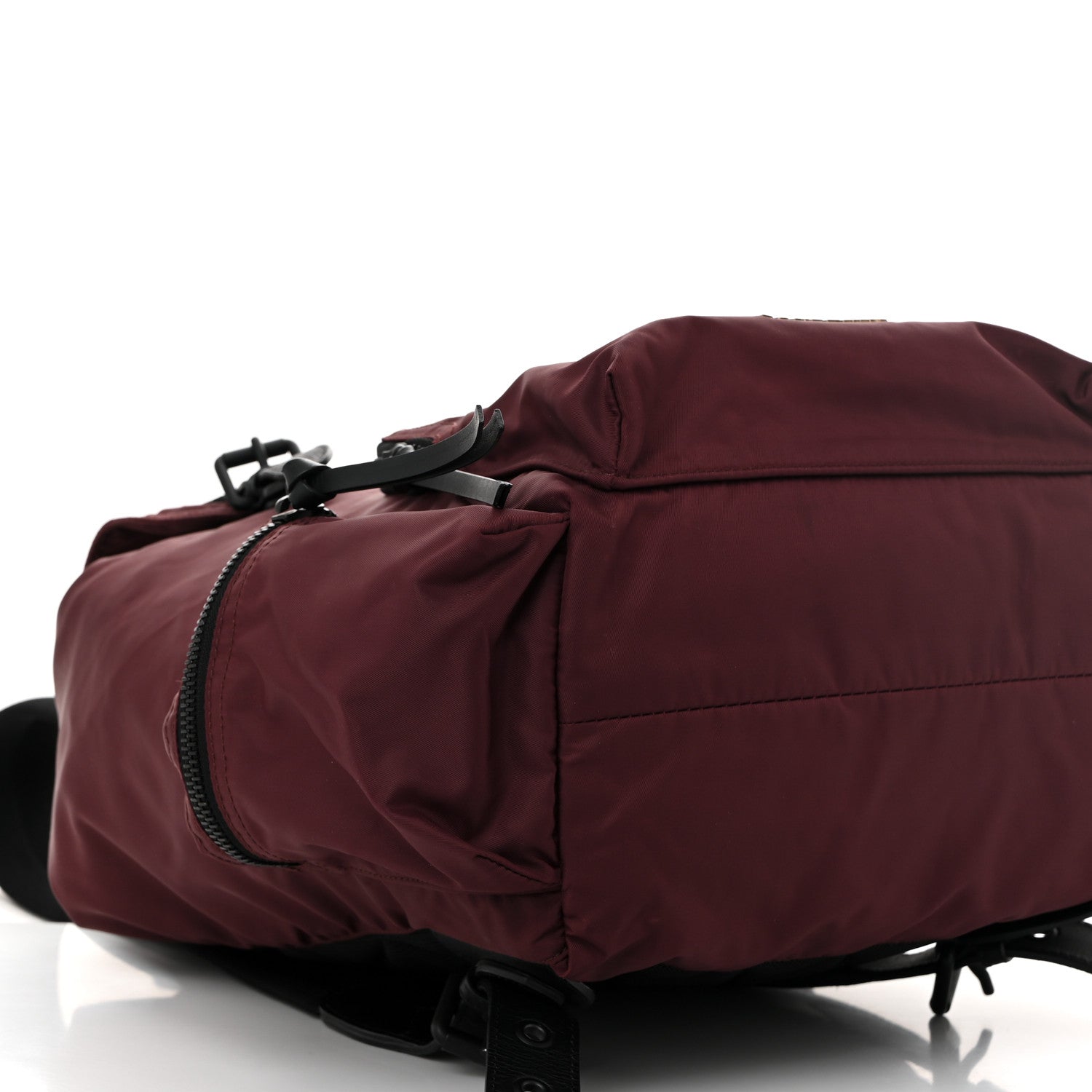Burberry Nylon Medium Rucksack Backpack Burgundy Red 8 of 9