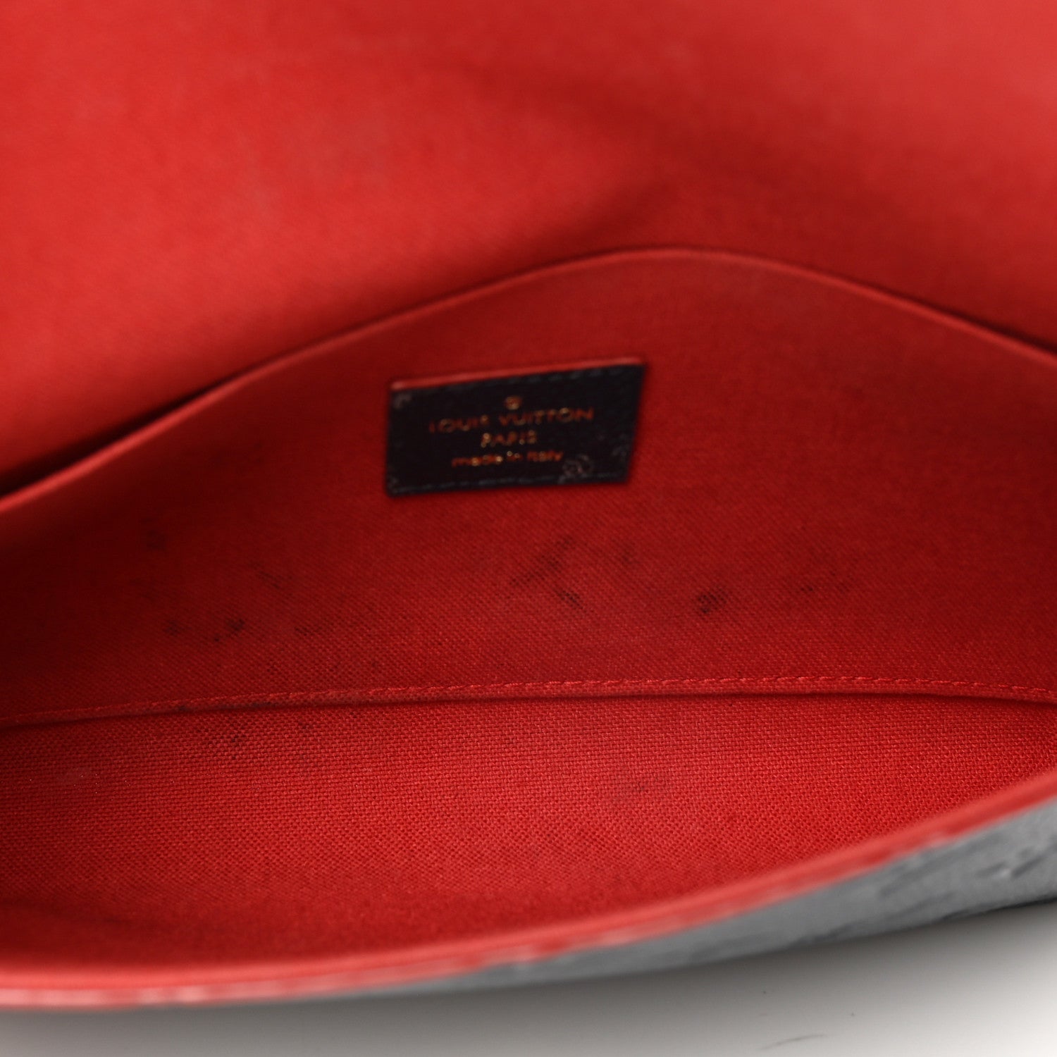 Louis Vuitton Empreinte Pochette Felicie Chain Wallet Marine Rouge 5 of 6