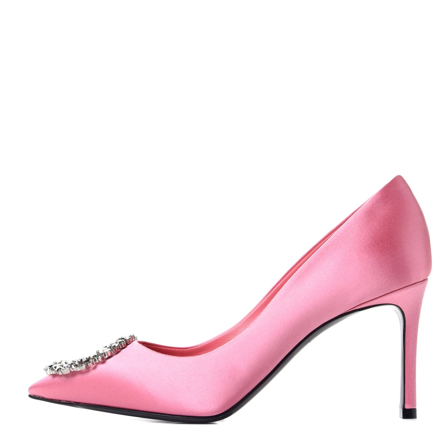 Satin Madeleine Pumps 37.5 Pink