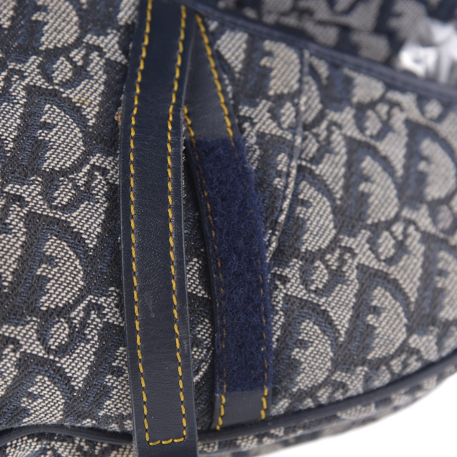 Christian Dior Monogram Saddle Bag Black 24 of 27