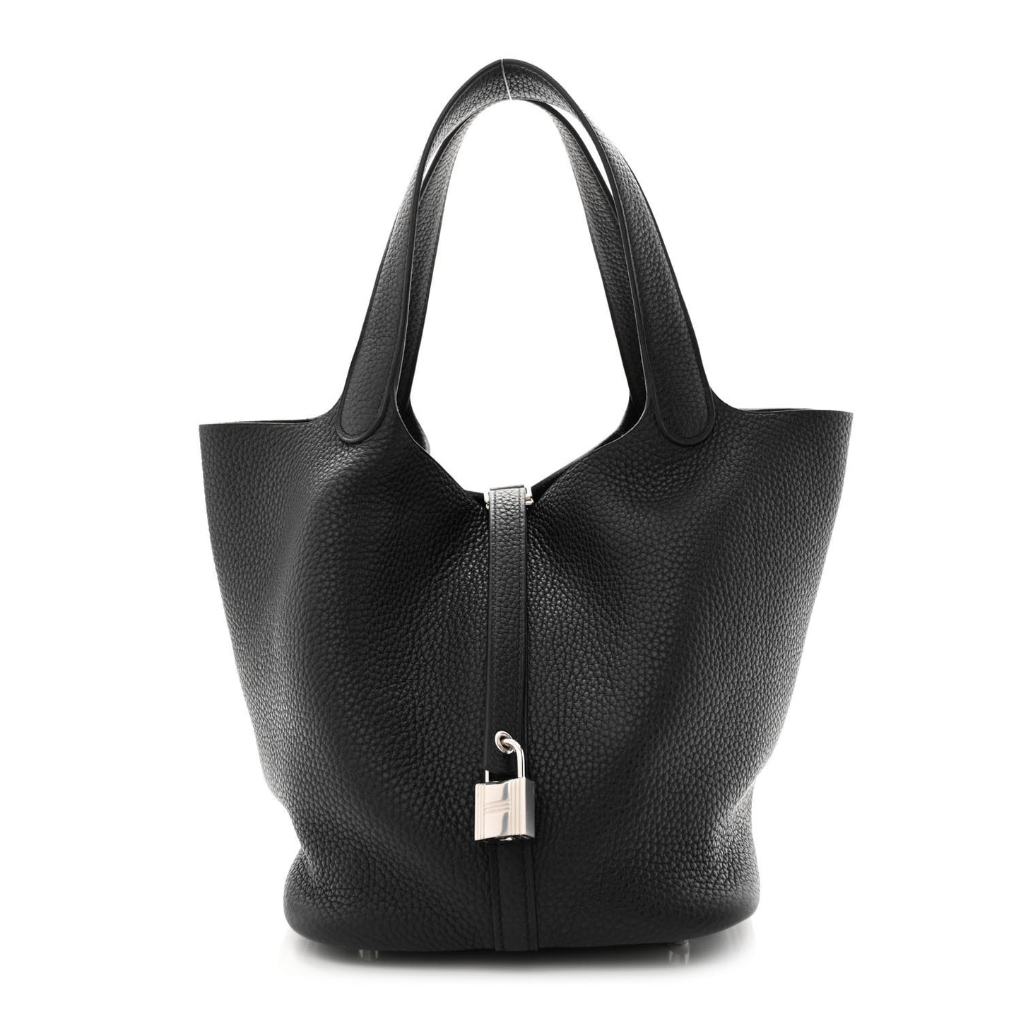 Taurillon Clemence Picotin Lock 22 MM Black