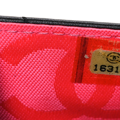 Chanel Calfskin Quilted Cambon Wallet on Chain WOC Black 8 of 11