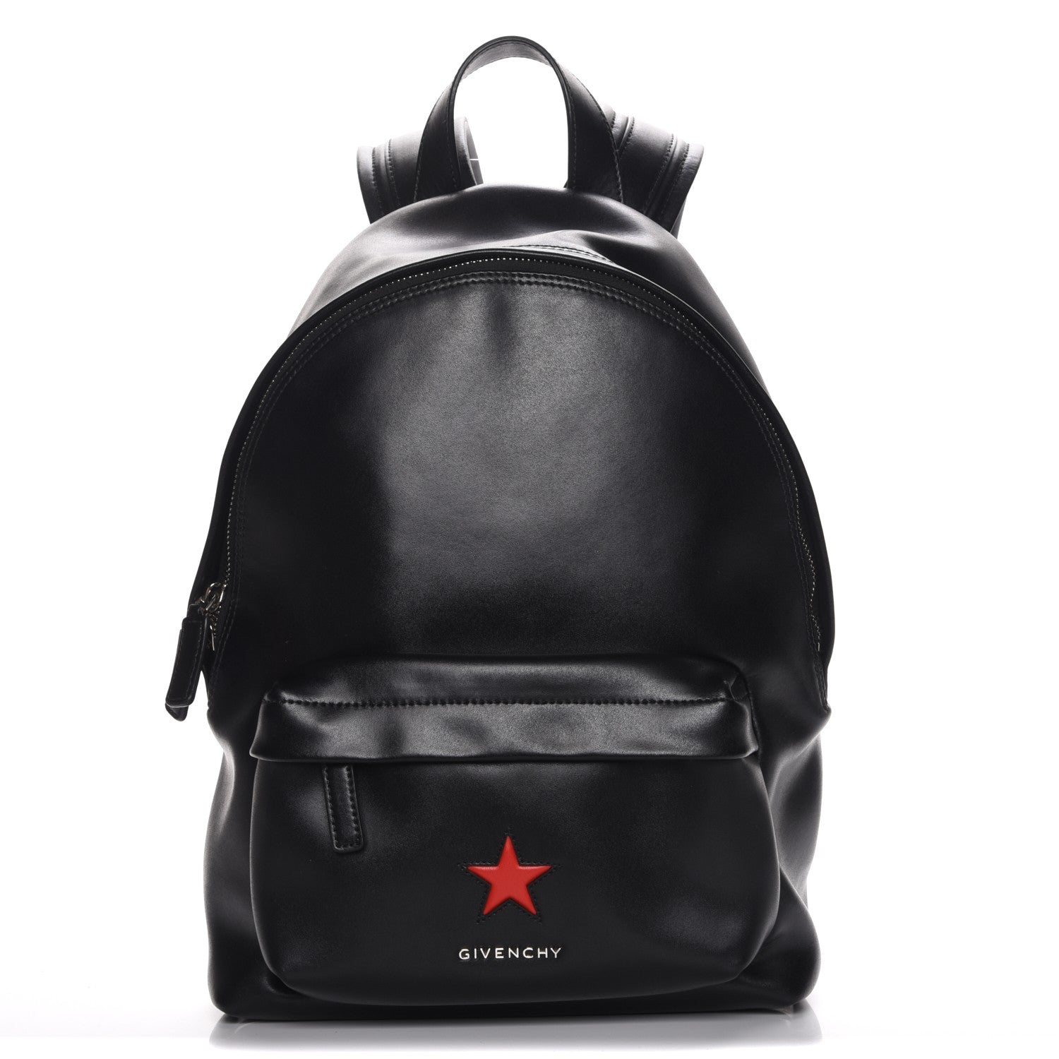Givenchy Calfskin Star Mini Backpack Black Red 1 of 7