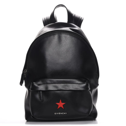 Givenchy Calfskin Star Mini Backpack Black Red 1 of 7