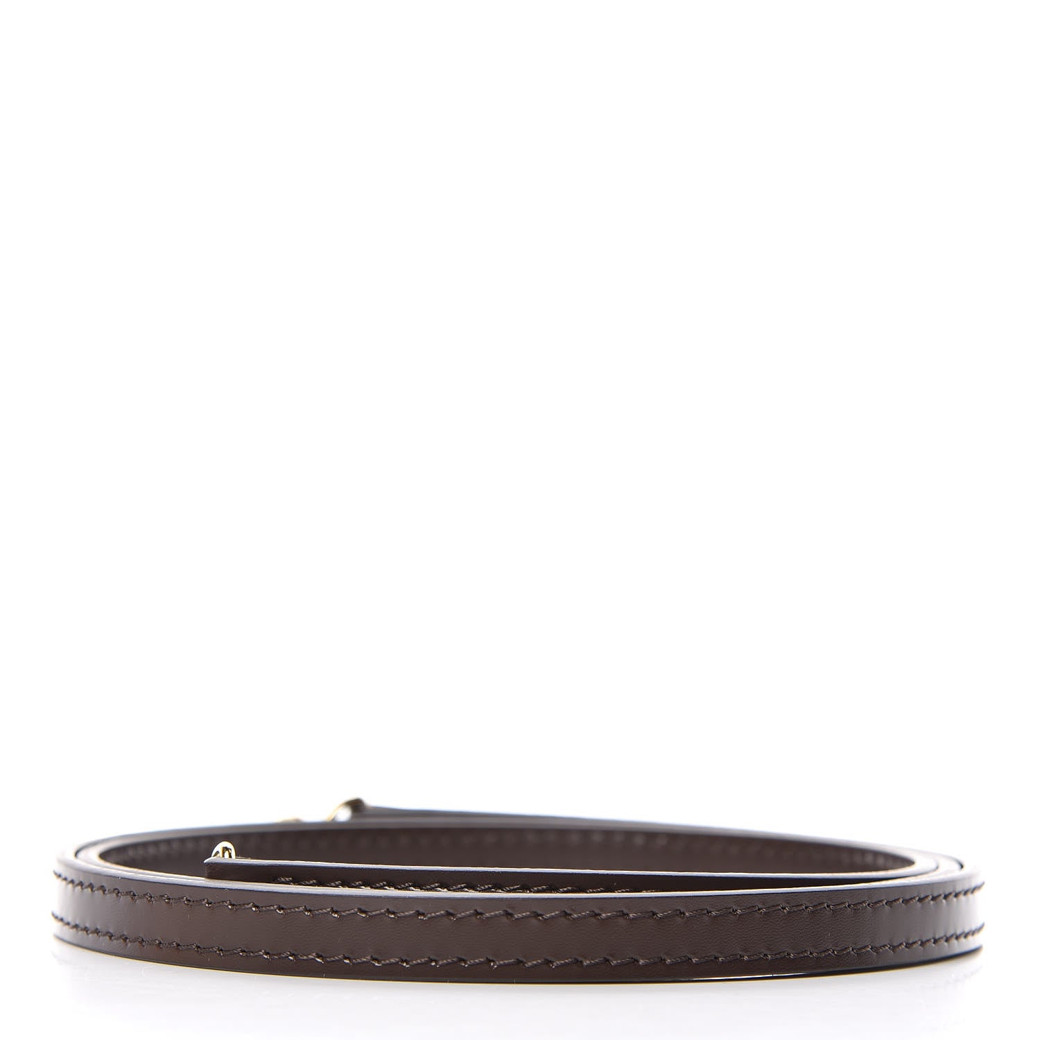 Louis Vuitton Calfskin 12mm Eva Shoulder Strap Brown 2 of 4