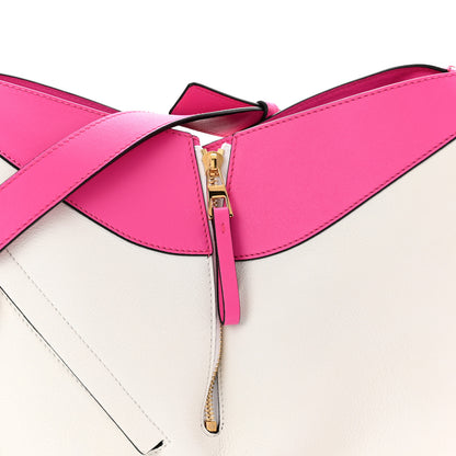 Loewe Calfskin Small Hammock Shoulder Bag Shocking Pink White 8 of 10