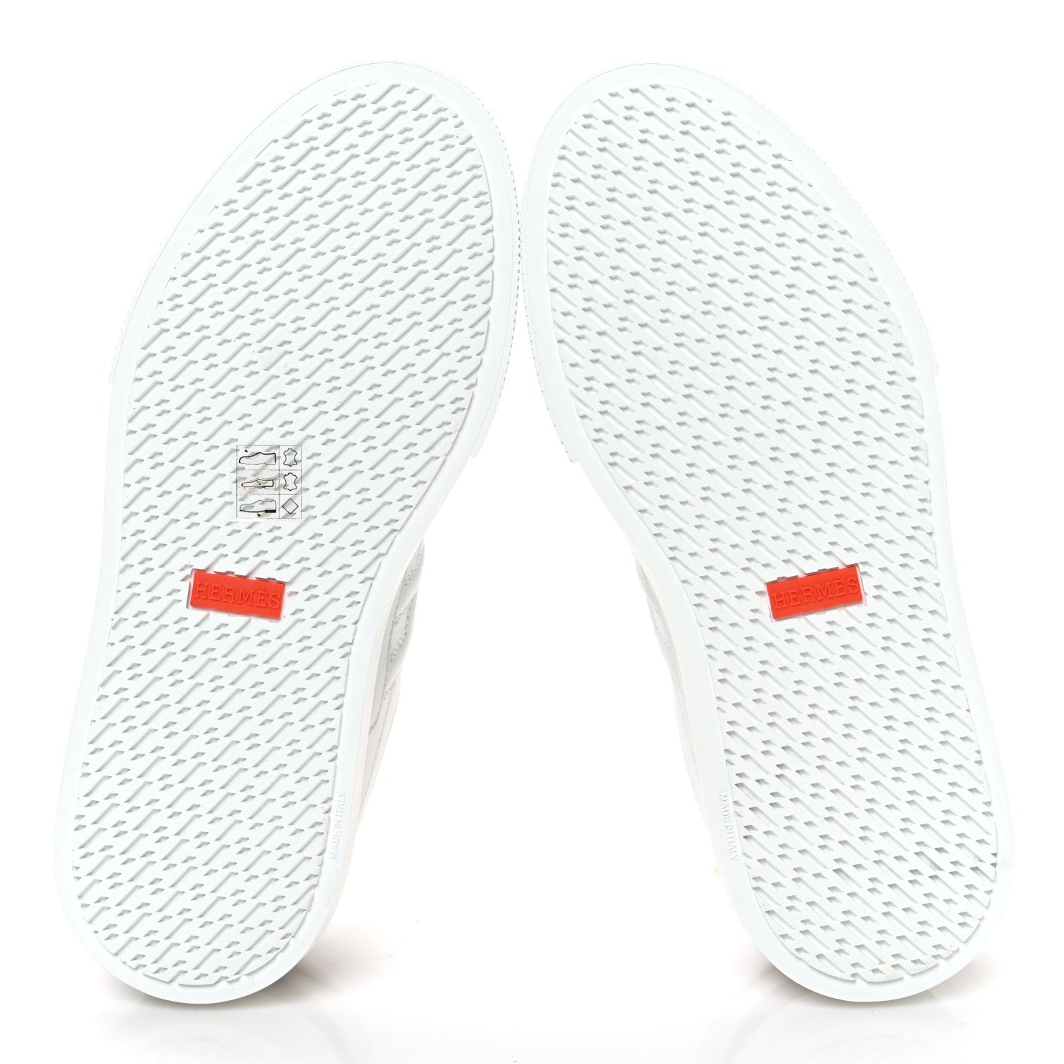 Hermes Calfskin Deep Sneakers 36 White Naturel 6 of 7