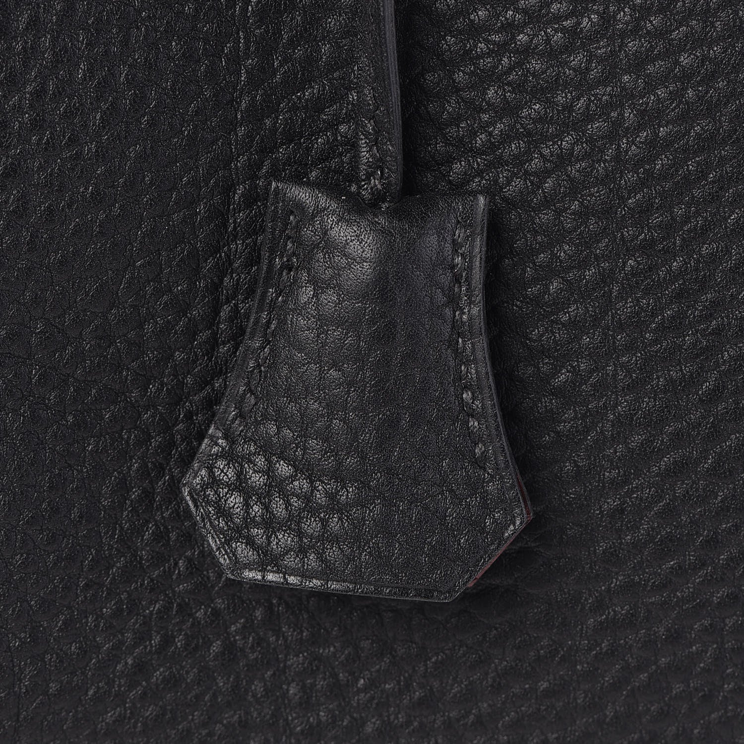 Hermes Fjord Horseshoe Kelly Retourne 40 Black Rouge H 33 of 33