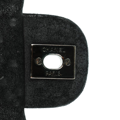 Chanel Strass Suede Mini Flap Black Gold 5 of 8