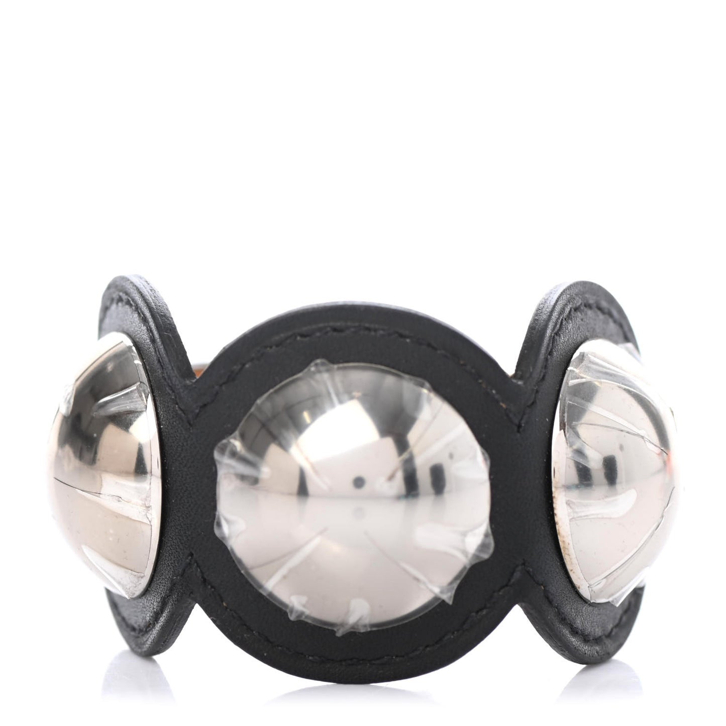 Tadelakt Passage Cloute GM Bracelet T2 Black