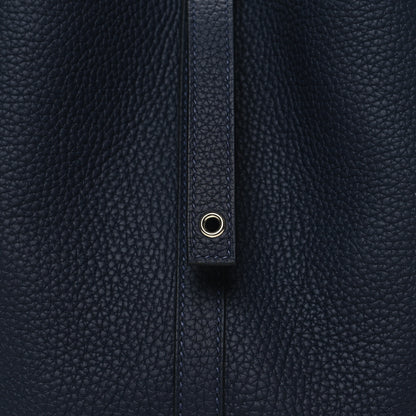 Hermes Taurillon Clemence Picotin Lock 22 MM Bleu Nuit 8 of 12