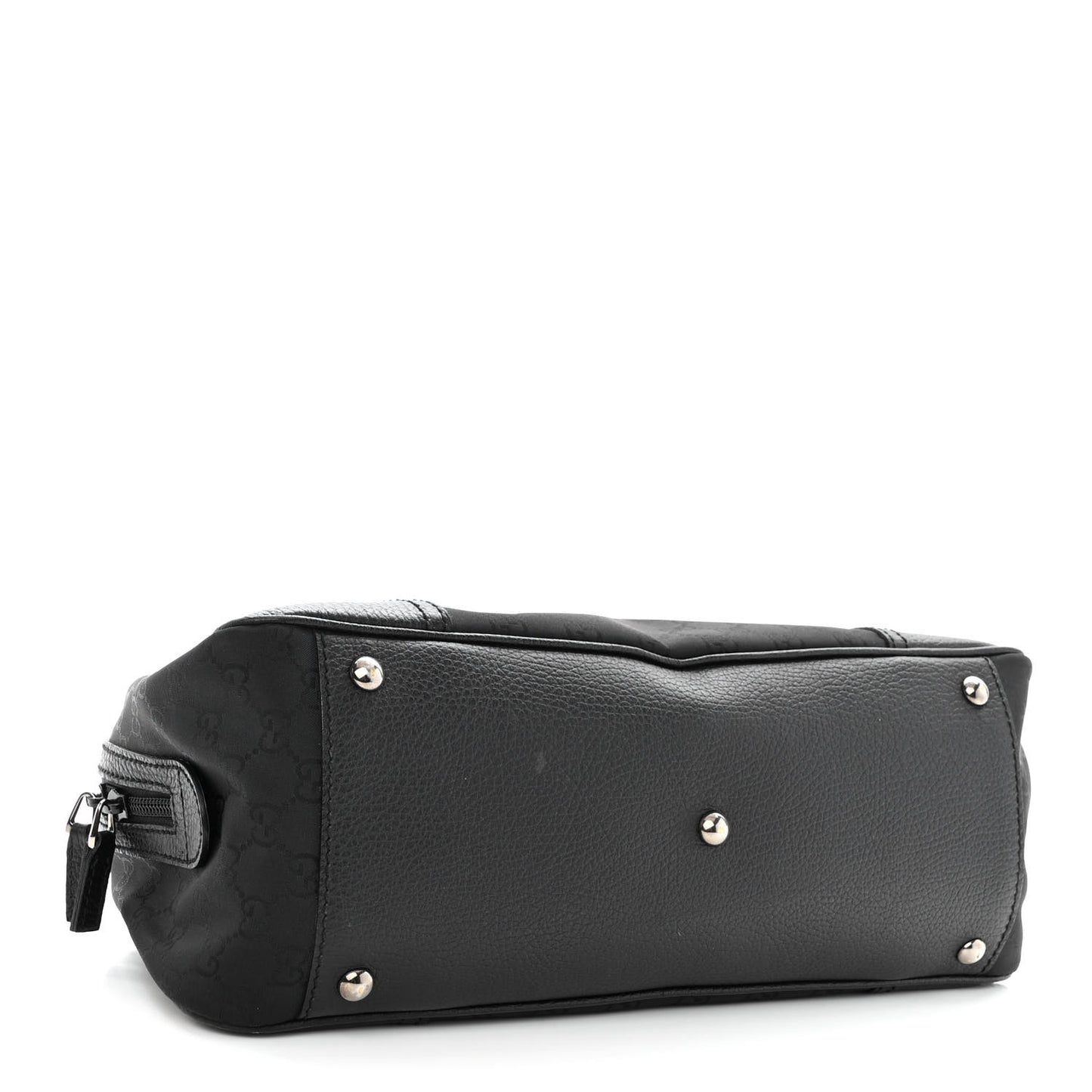 Canvas Monogram Web Princy Boston Black