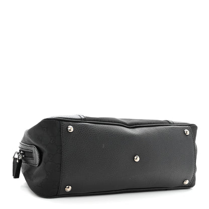 Gucci Canvas Monogram Web Princy Boston Black 4 of 11