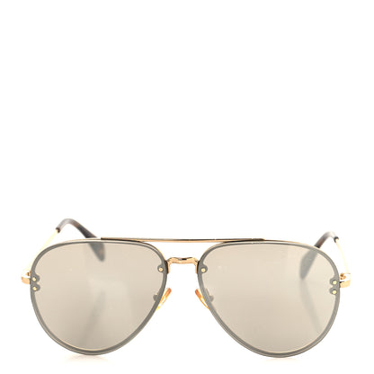 Celine Mirror Aviator Sunglasses CL 41391/S S Gold Tortoise 2 of 6