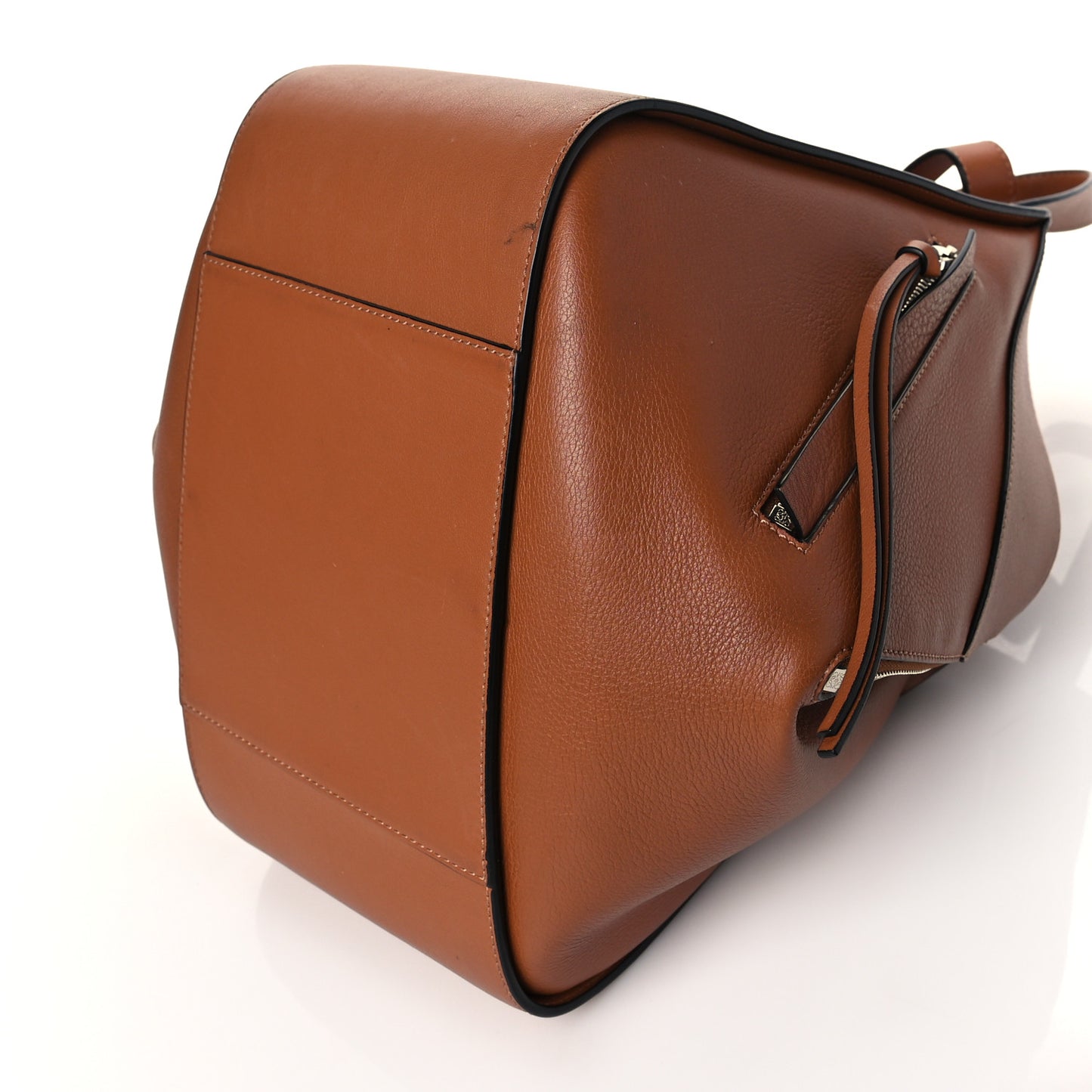 Calfskin Small Hammock Shoulder Bag Tan