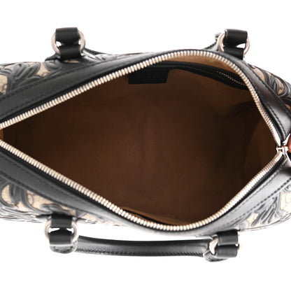 Gucci GG Supreme Monogram Arabesque Small Boston Black 8 of 15
