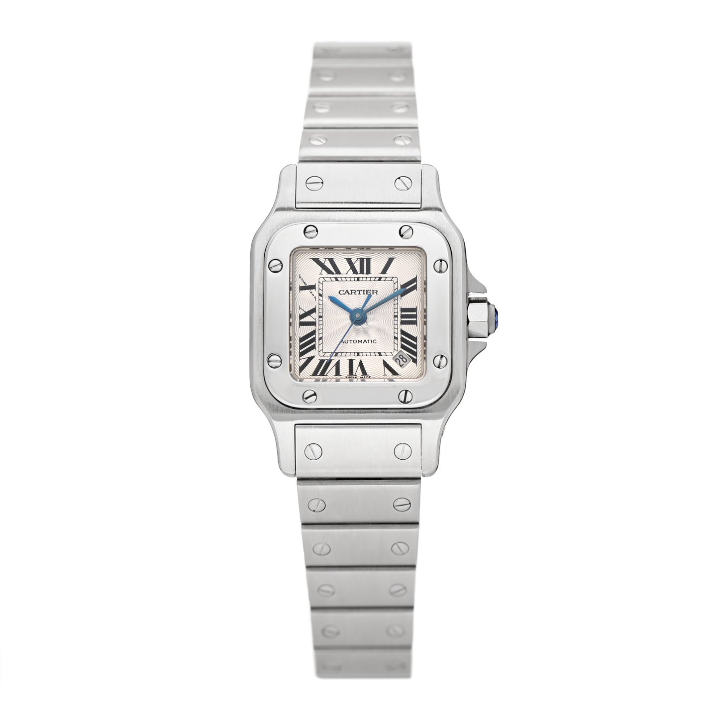 Stainless Steel 24mm Santos de Cartier Galbee Automatic Watch
