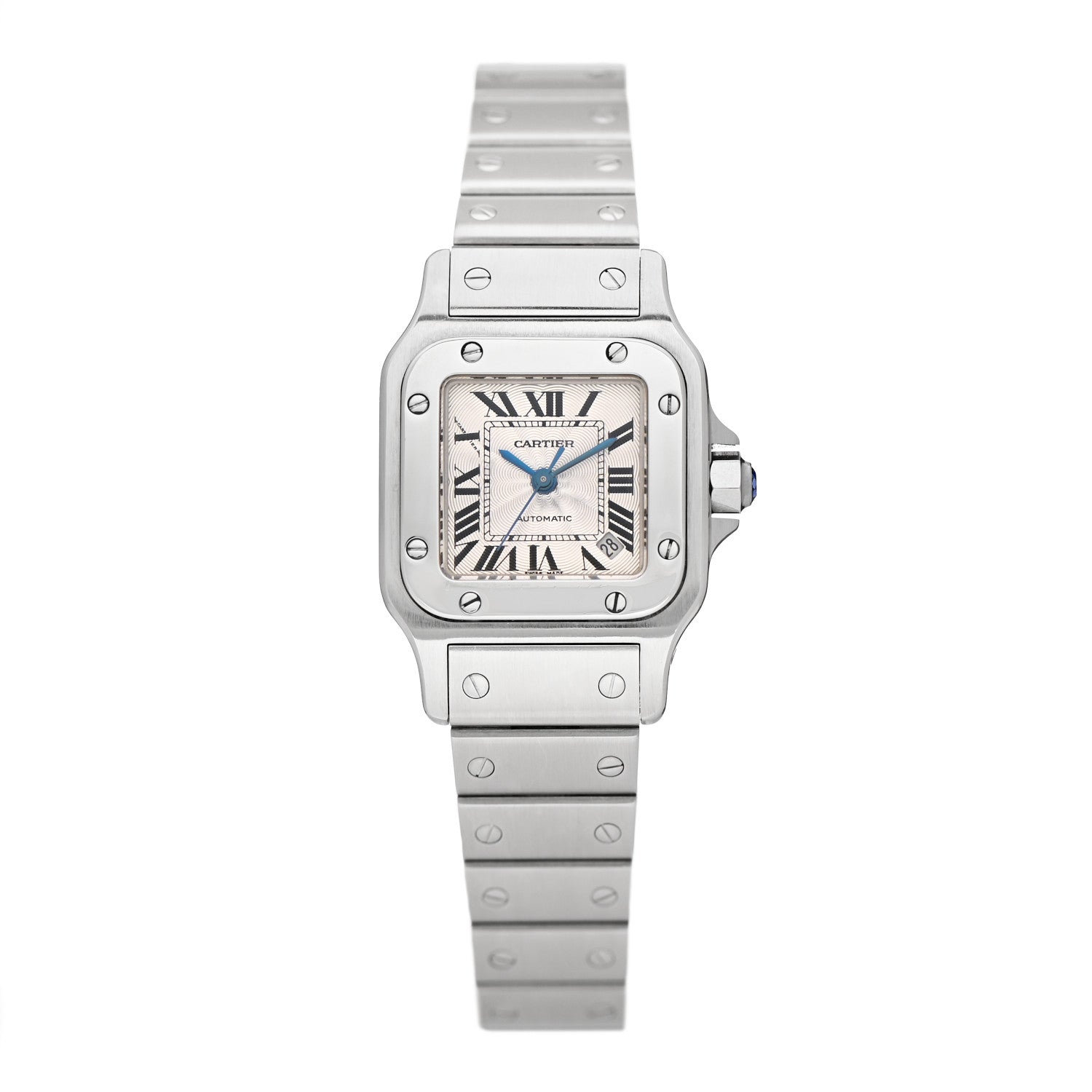 Cartier Stainless Steel 24mm Santos de Cartier Galbee Automatic Watch 1 of 4